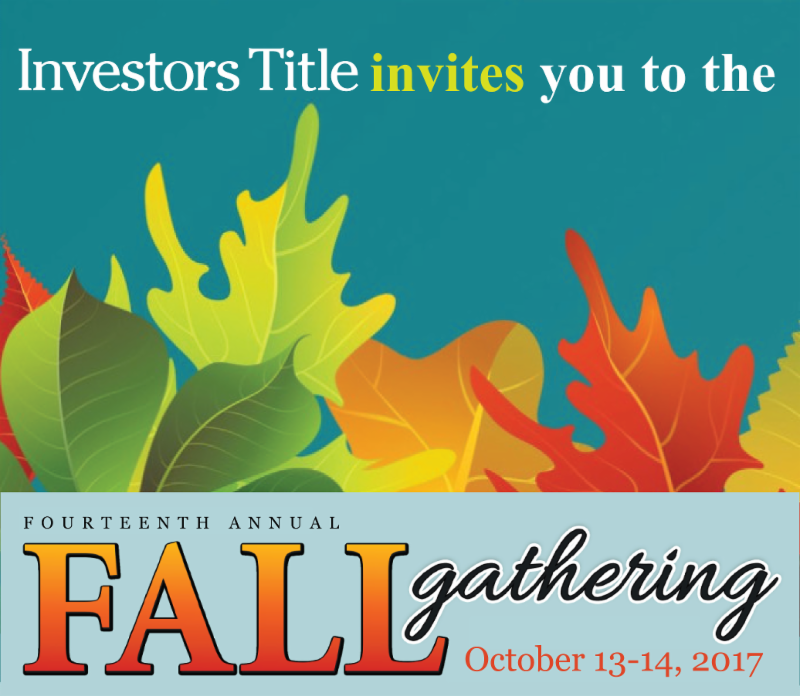 14th Annual Fall Gathering