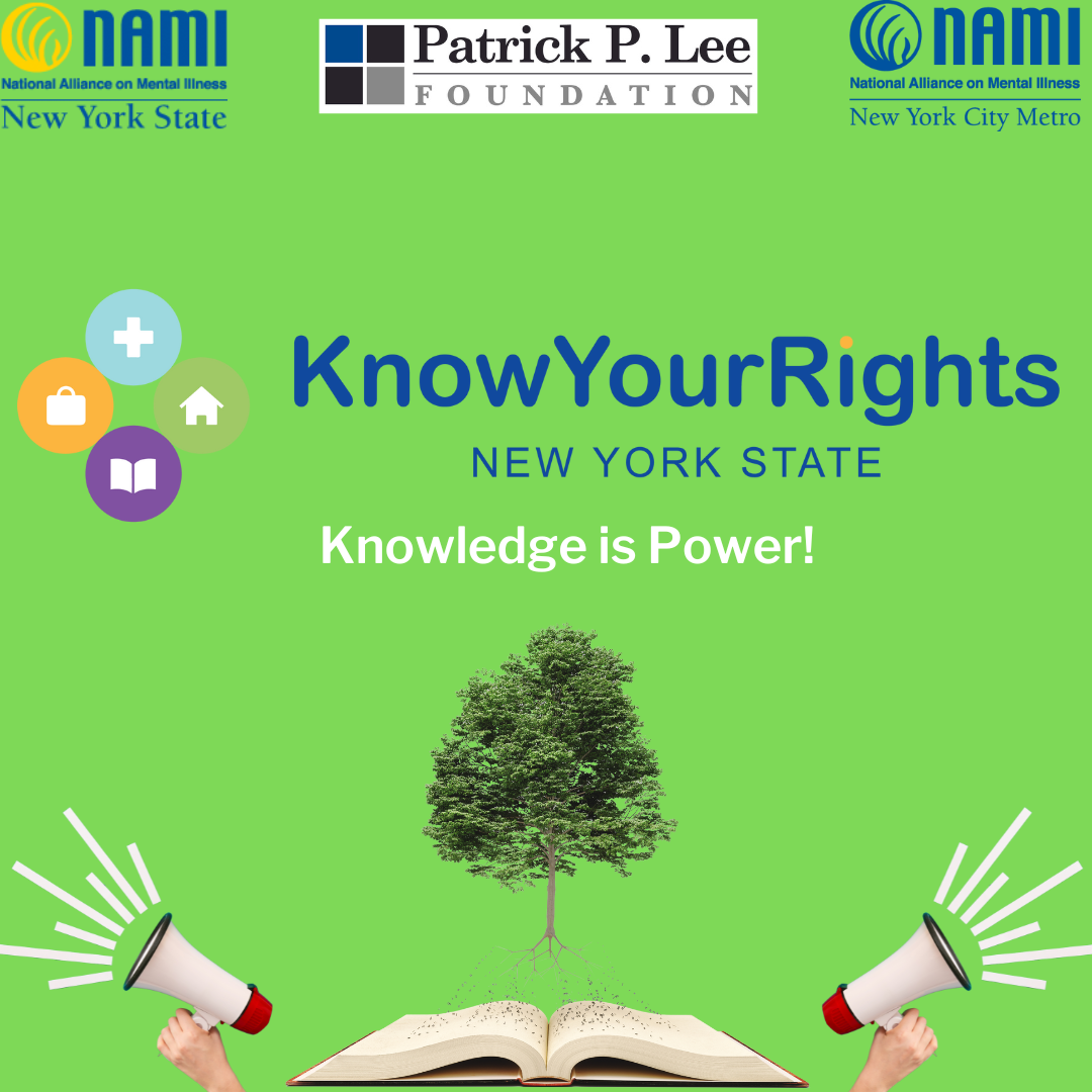 NAMINYS and NAMINYC Metro Present Know Your Rights Event