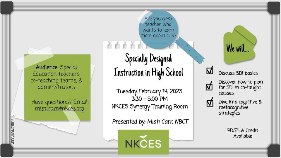 Specially Designed Instruction Lesson Plan Template Specially Designed Instruction Lesson Plan Template