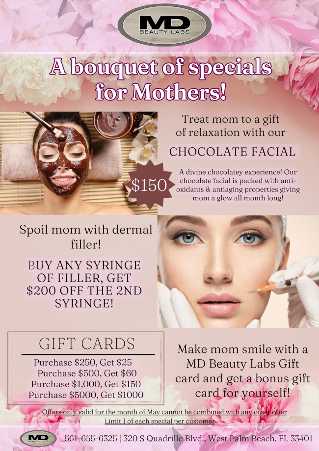 A bouquet of specials for Mothers!