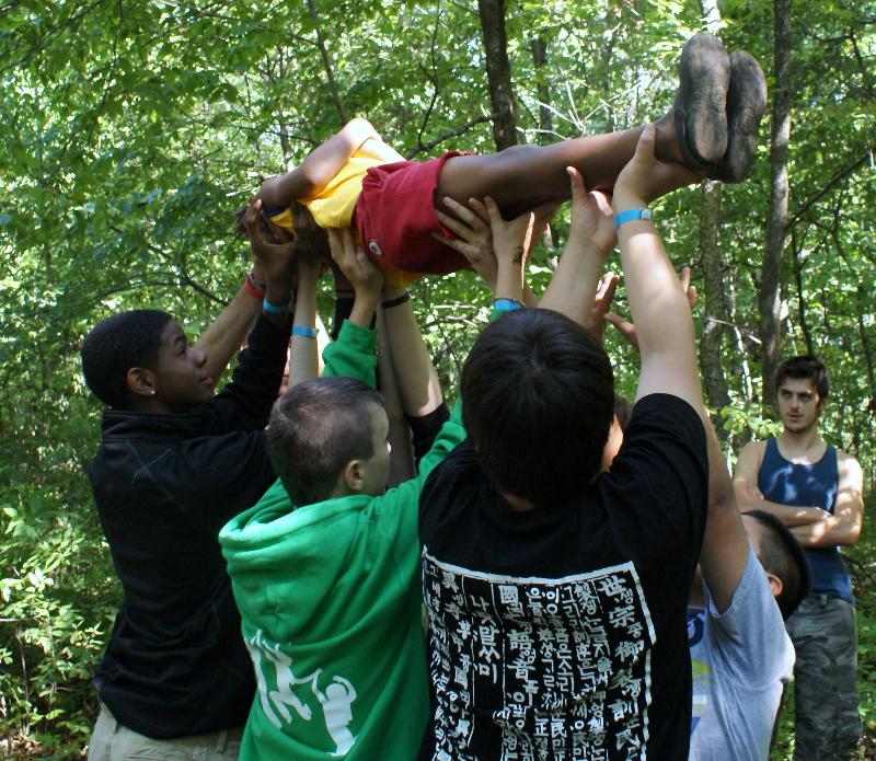 Empoderamiento del campamento de niños