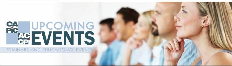 CAPIC Upcoming Events