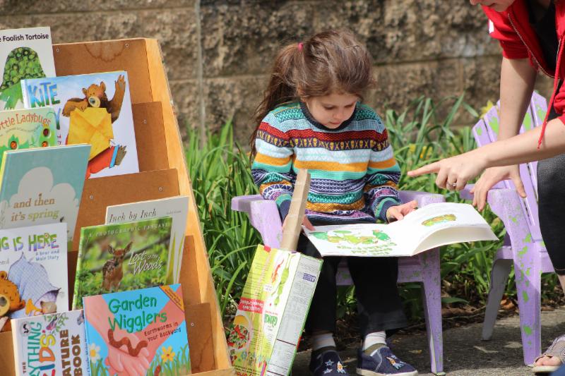 Early Childhood Classes Come Together To Create Mirah S Garden