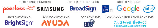 DSE 2017 Event Sponsors