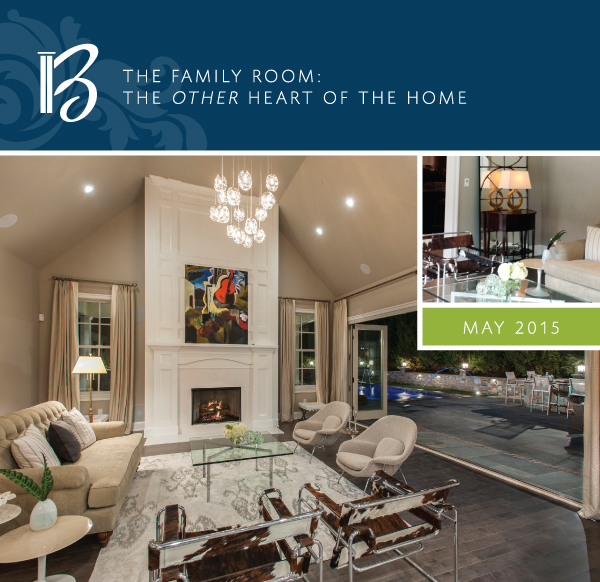 Image: Header - Diane Bishop Interiors - May 2015 - The family room: 
the OTHER heart of the home