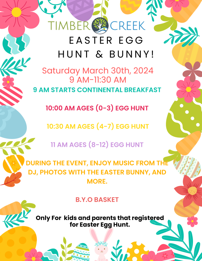 240330 Easter Egg Hunt & Bunny!