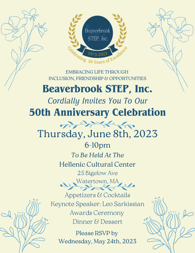 Beaverbrook STEP, Inc. 50th Anniversary Celebration