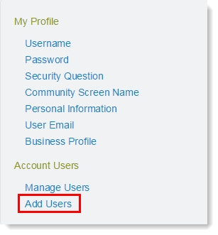 Add users