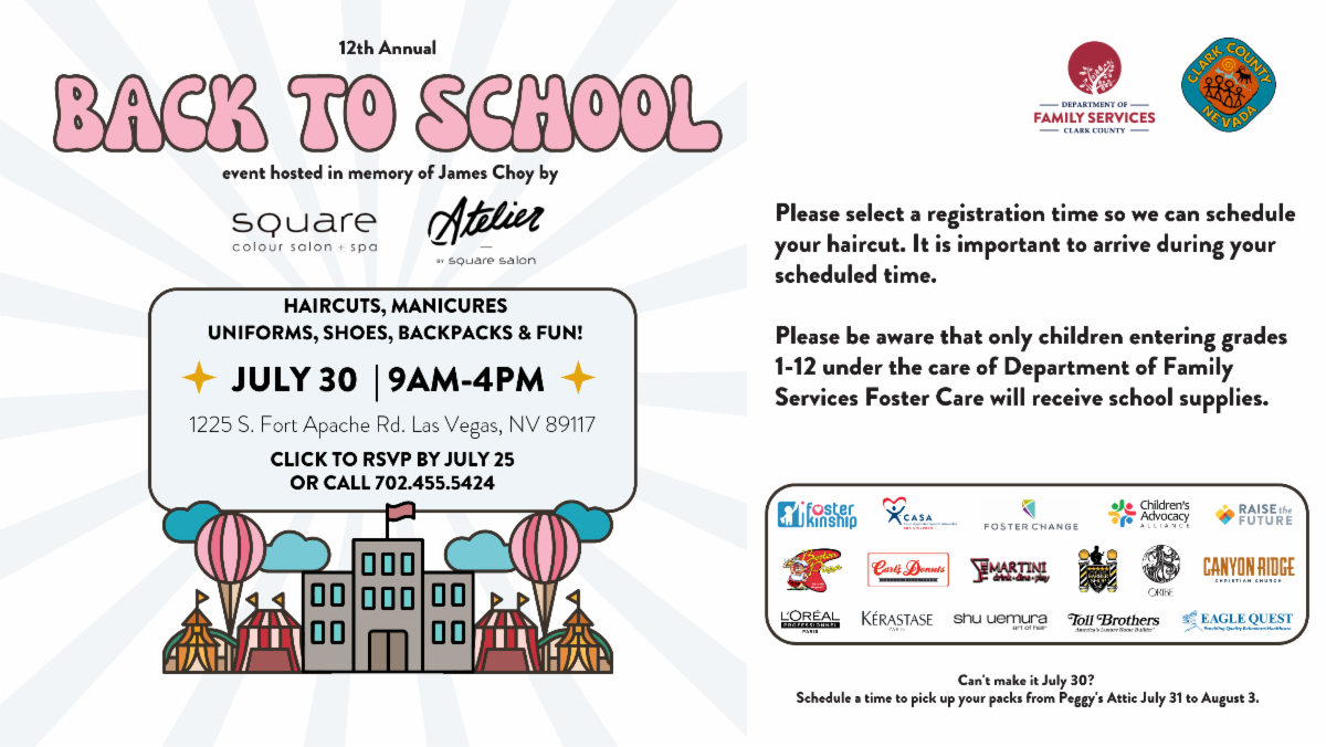 12th Annual BacktoSchool Event