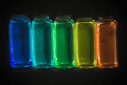 Researchers discovered a way to make tiny particles that can be injected into the body, where they emit short-wave infrared light. The advance may open a new way of making detailed images of internal body structures such as fine networks of blood vessels.