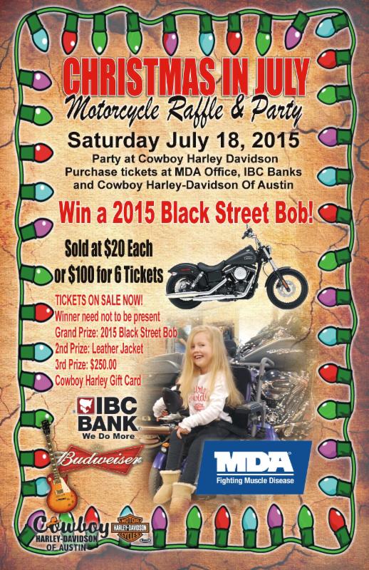 MDA Motorcycle Raffle & Party