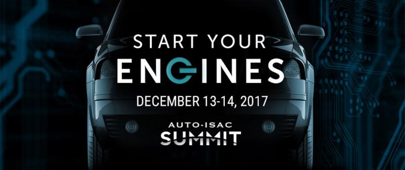 Automotive ISAC Fall 2017 Summit