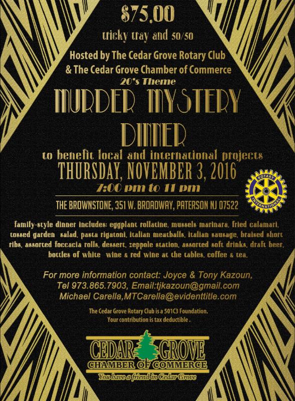 Murder Mystery Dinner