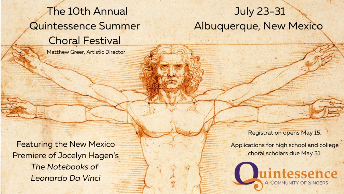 10th Annual Quintessence Summer Choral Festival 10th Annual Quintessence Summer Choral Festival