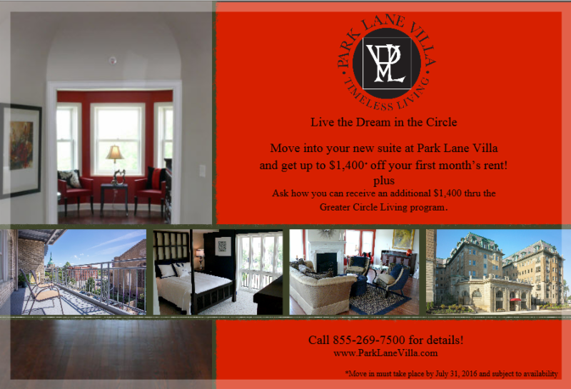 April Events & Rent Specials