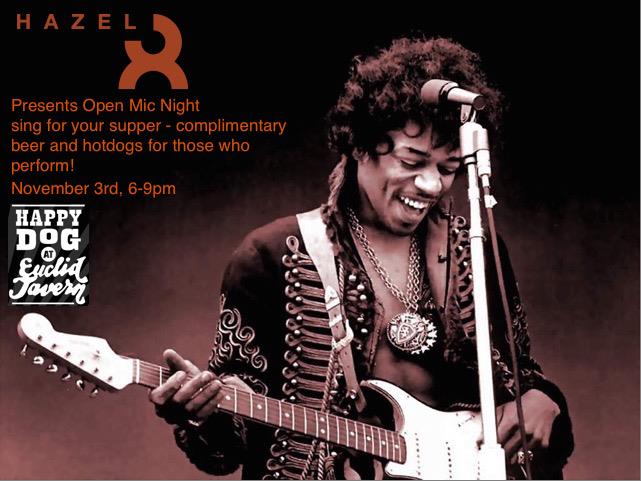 Open Mic Night at the Happy Dog