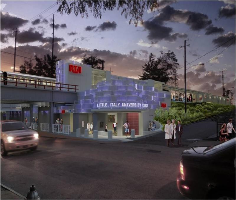 Little Italy-University Circle Rapid Station to Open