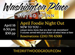 Washington Place Bistro & Inn - Foodie Night Out Beer & Wine Dinner