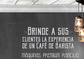 Brinde a sus clientes la experiencia de un caf� de barista