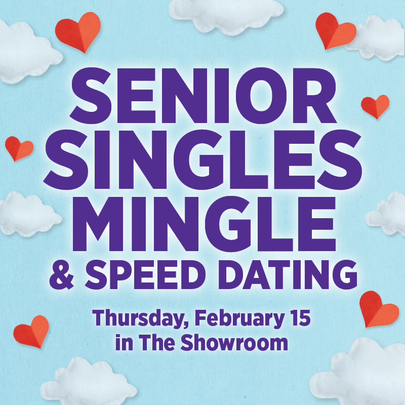 Senior Singles Mingle & Speed Dating