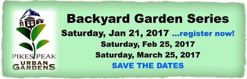 New Garden Class For 2017