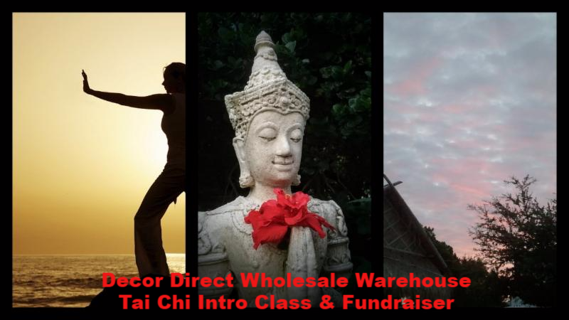 Tai Chi Class Fundraiser At Decor Direct Wholesale Warehouse For