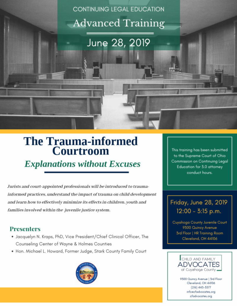 The Trauma Informed Courtroom Explanations Without Excuses