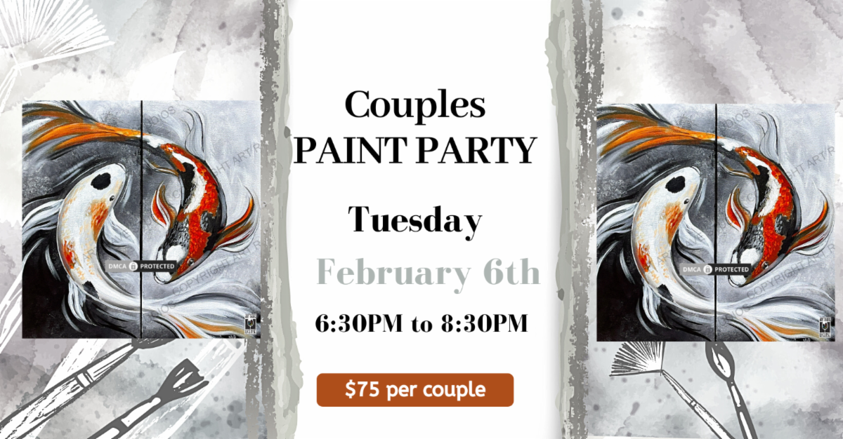 2/6 Marcos Couples Paint Night