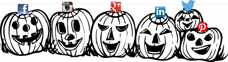 Social Media Jack O Lanterns