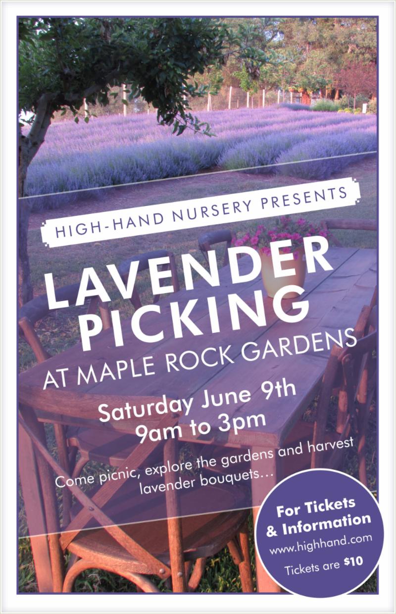 2018 High Hand Nursery And Maple Rock Gardens Presents Our