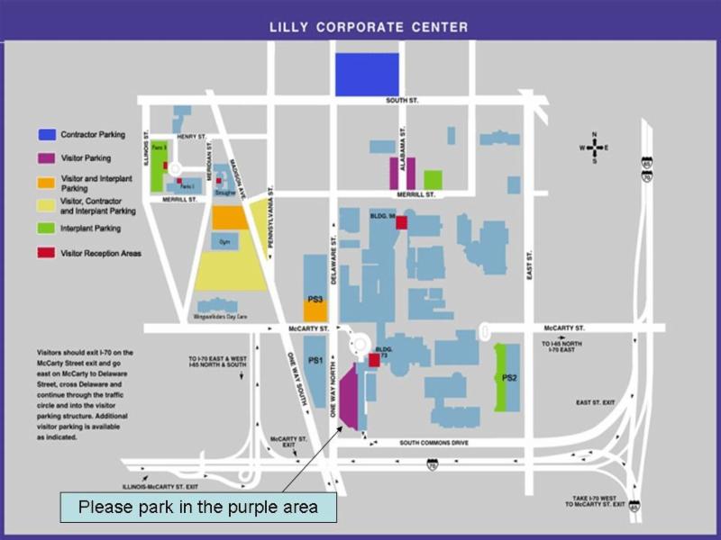 Lilly Corporate Center Tour Indiana Tech Campus Map