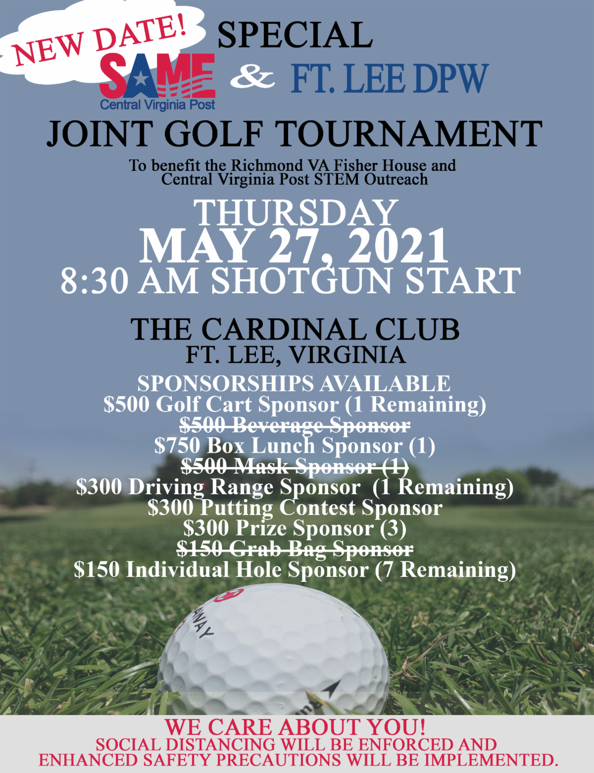 Joint SAME and Fort Lee DPW Golf Tournament