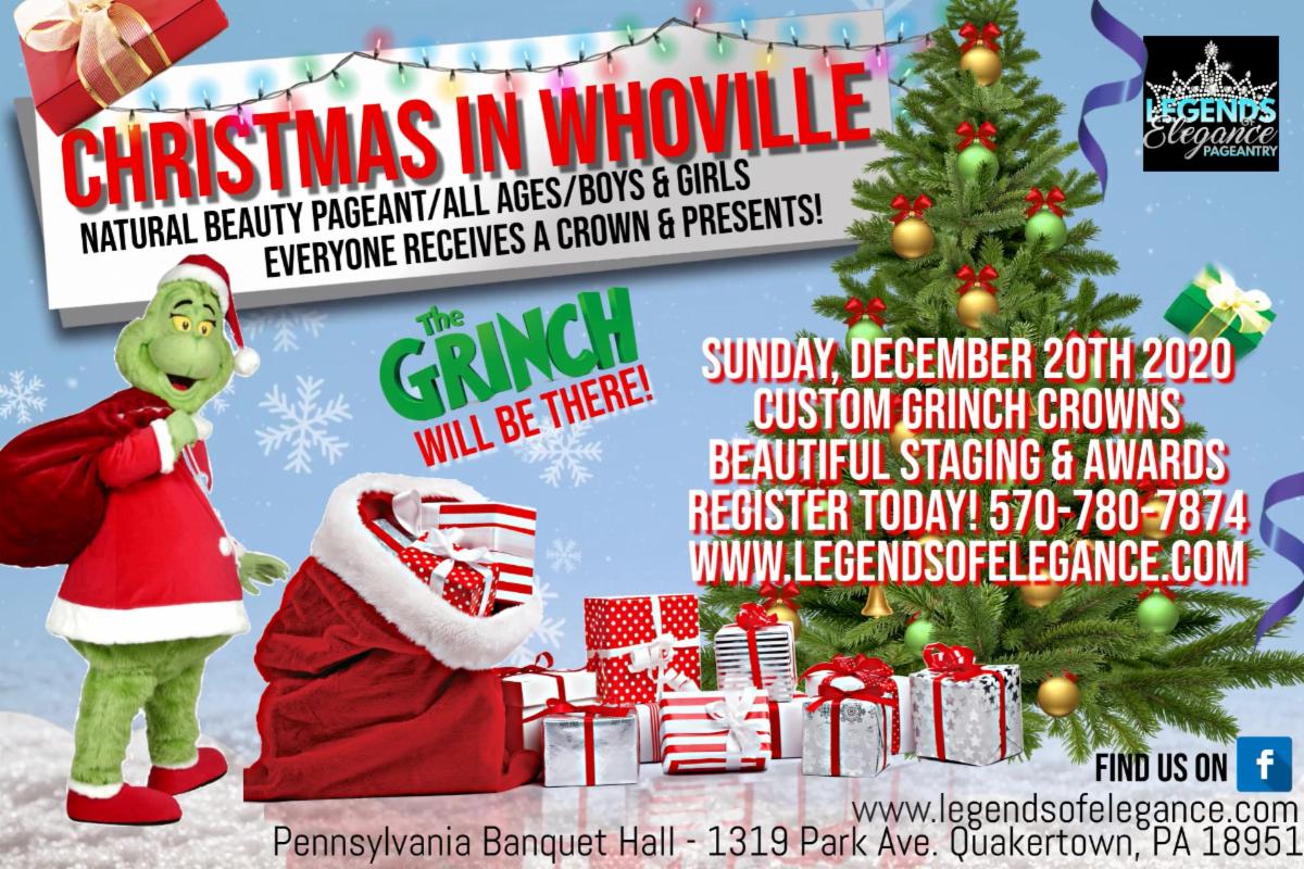 Legends Of Elegance Presents Christmas In Whoville 2020