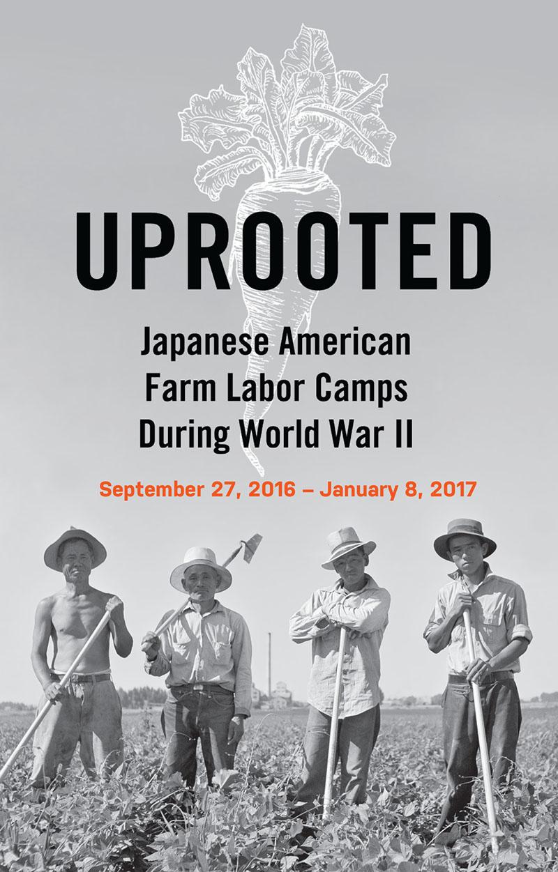 Uprooted: Japanese American Farm Labor Camps During World War II, September 27, 2016 - January 8, 2017