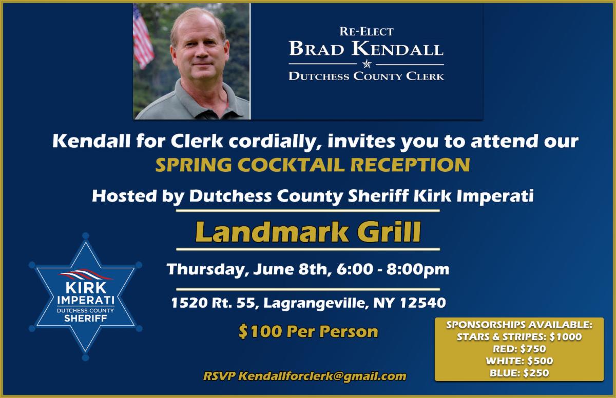 You're invited to Landmark Grill, hosted by Dutchess County Sheriff