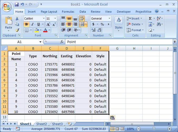 Spreadsheet Example Geometric Tech Tip #66 - Geometry Reports - Zen Engineering