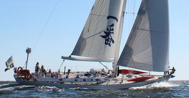 Swan 651 ICHIBAN cruises the Swedish Archipelago