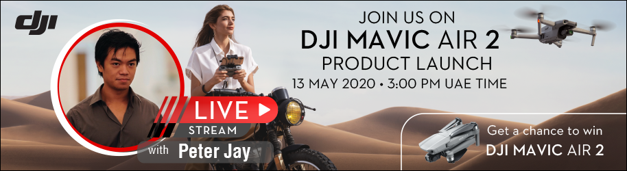 dji mavic air live stream