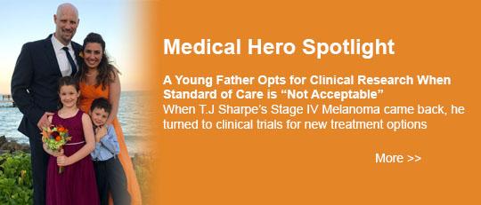 Medical Hero Spotlight: T.J. Sharpe