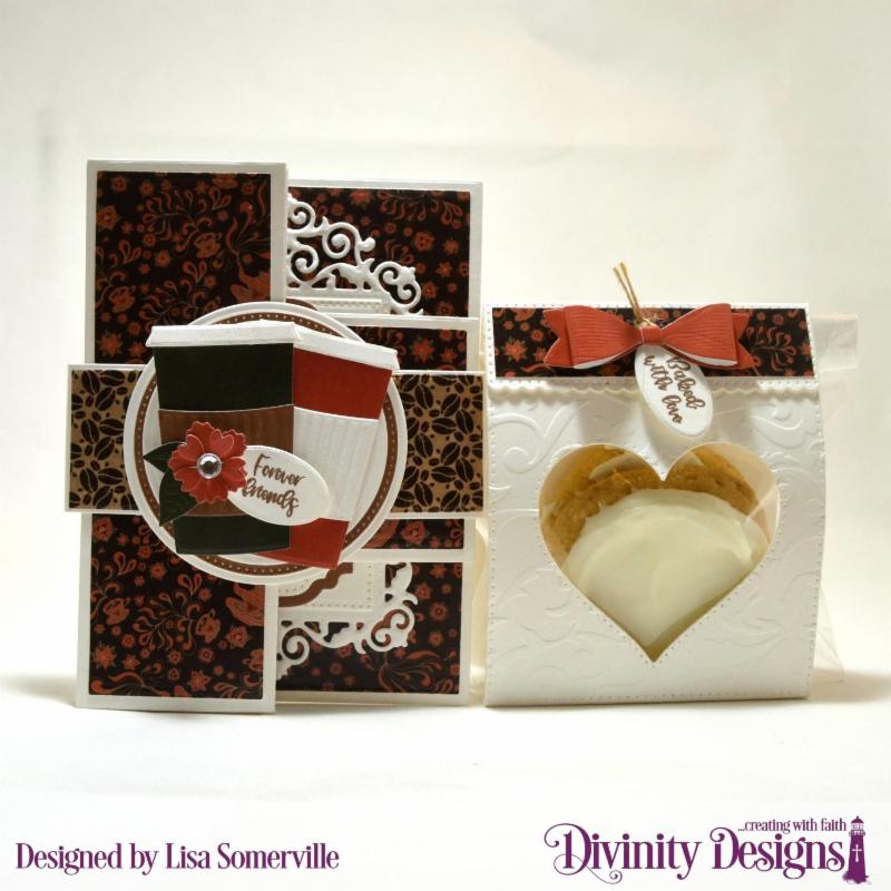 Stamp Set_ Festive Favors Tag Sentiments_ Custom Dies_ Festive Favors_ Paper Collection_ Latte Love_ Embossing Folder_ Flourishes