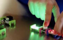 Hands and lights_ learning about circuitry