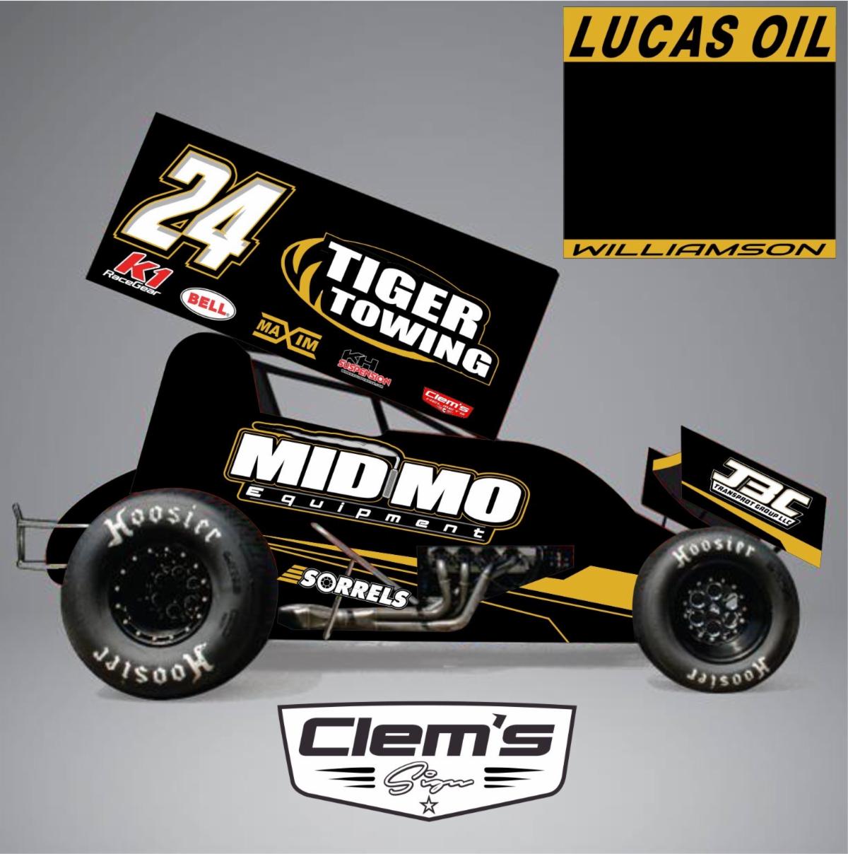 Williamson Spending First Full Season in a Sprint Car on the Road With ASCS National Tour
