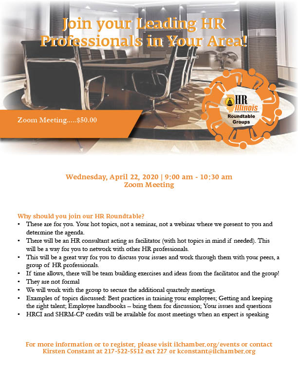 HR Roundtable Zoom Meeting