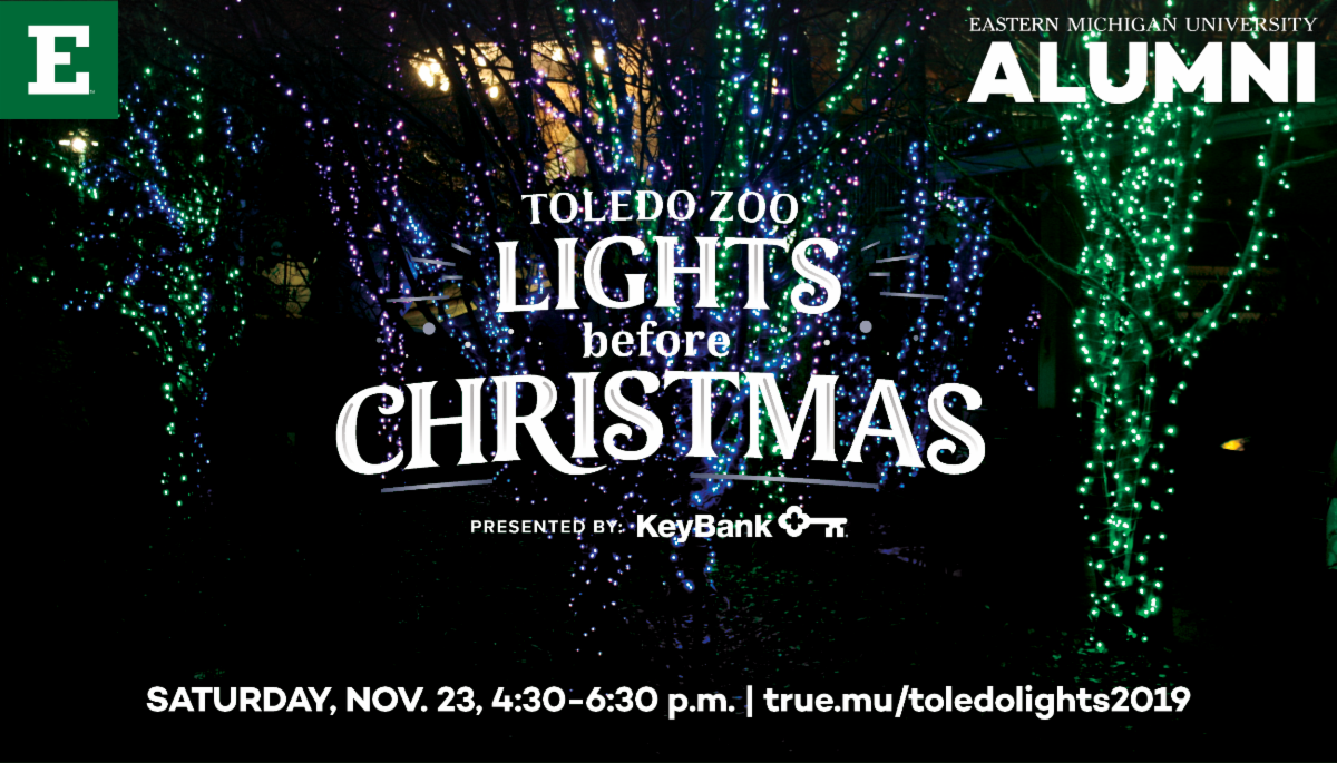 Celebrate christmas in july at the zoo Celebrate the Holiday Season with EMU at the Toledo Zoo's "Lights