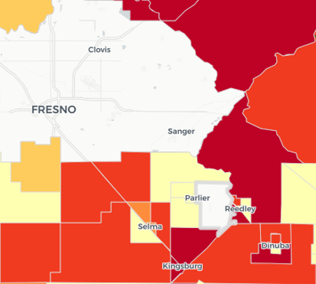 2019 TCAC/HCD Opportunity Map Rural Areas