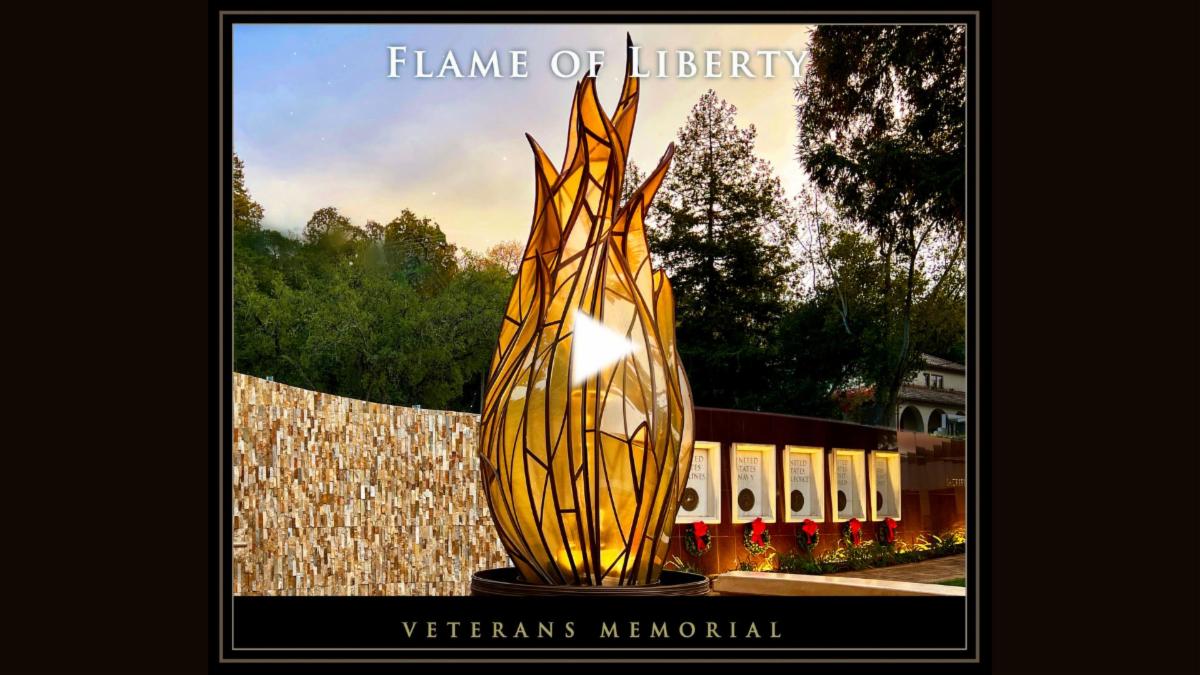 We welcome you to join us "Around the Flame" at The Flame of Liberty Memorial