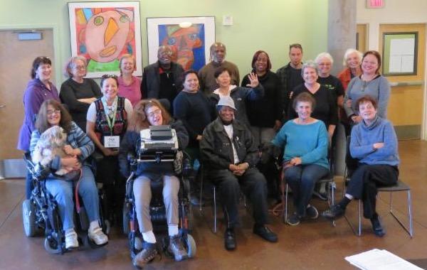 picture of diverse group of seniors and people with disabilities