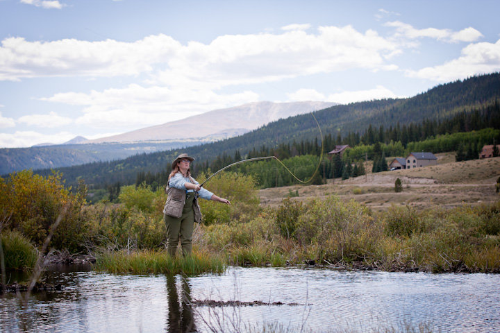 Michelle Fly Fishing