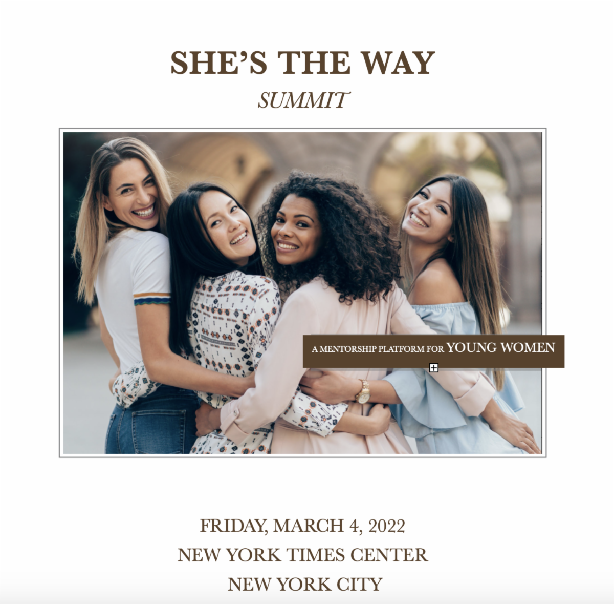 SHE'S THE WAY SUMMIT 2022 NYC