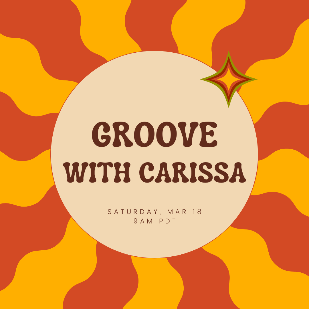 Online GROOVE Dance Class with Carissa